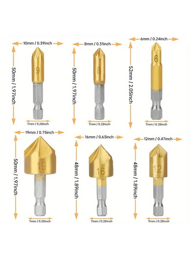 10Pcs Heavy Duty Stainless Steel Drill Bit Set Professional Woodworking Metalworking Kit - Image 2